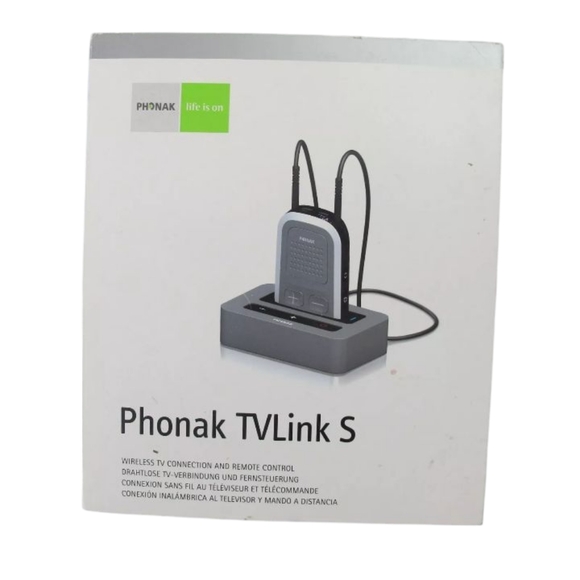 Phonak TVLink S Compilot Hearing Aid Wireless TV Connection - Picture 1 of 5